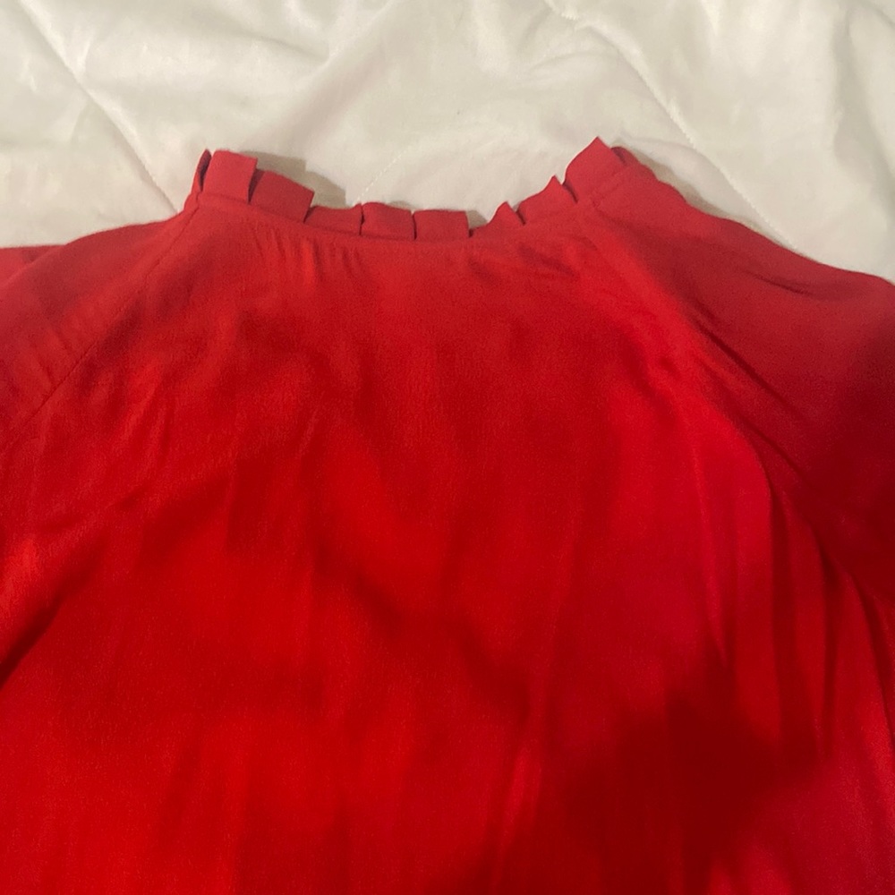 Women’s Ann Taylor Loft blouse,red, size S, never worn